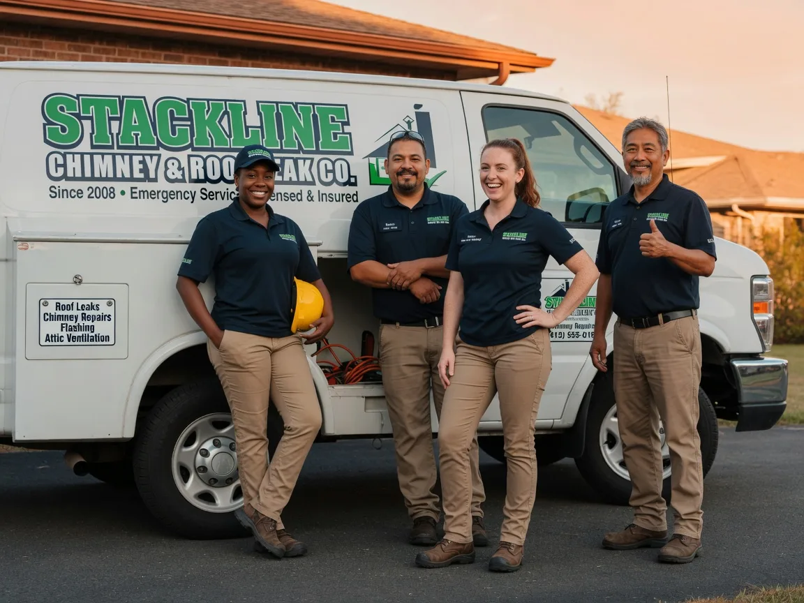 Chimney flashing repair company in Forest City, MO
